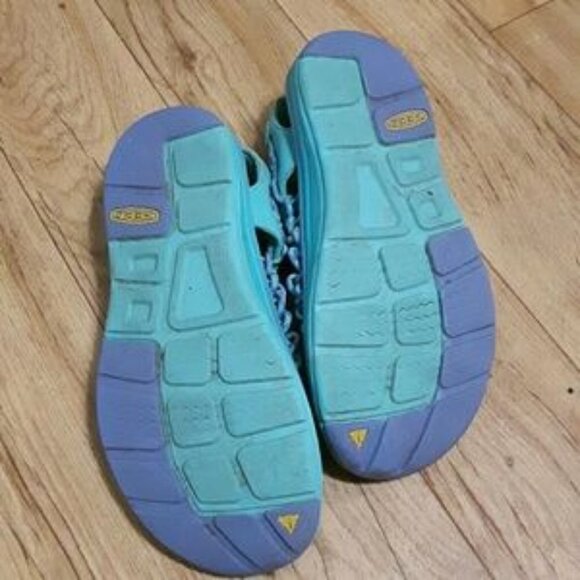 KEEN Uneek Capri Breeze Periwinkle Sandals b80 - Picture 4 of 5